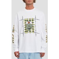 Volcom Richard French Fa Longsleeve white von Volcom