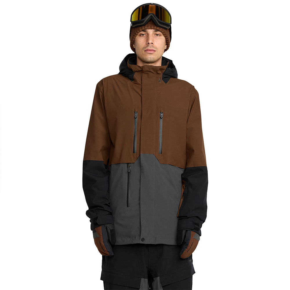 Volcom Rnge Stretch 30k Jacket Braun S Mann von Volcom