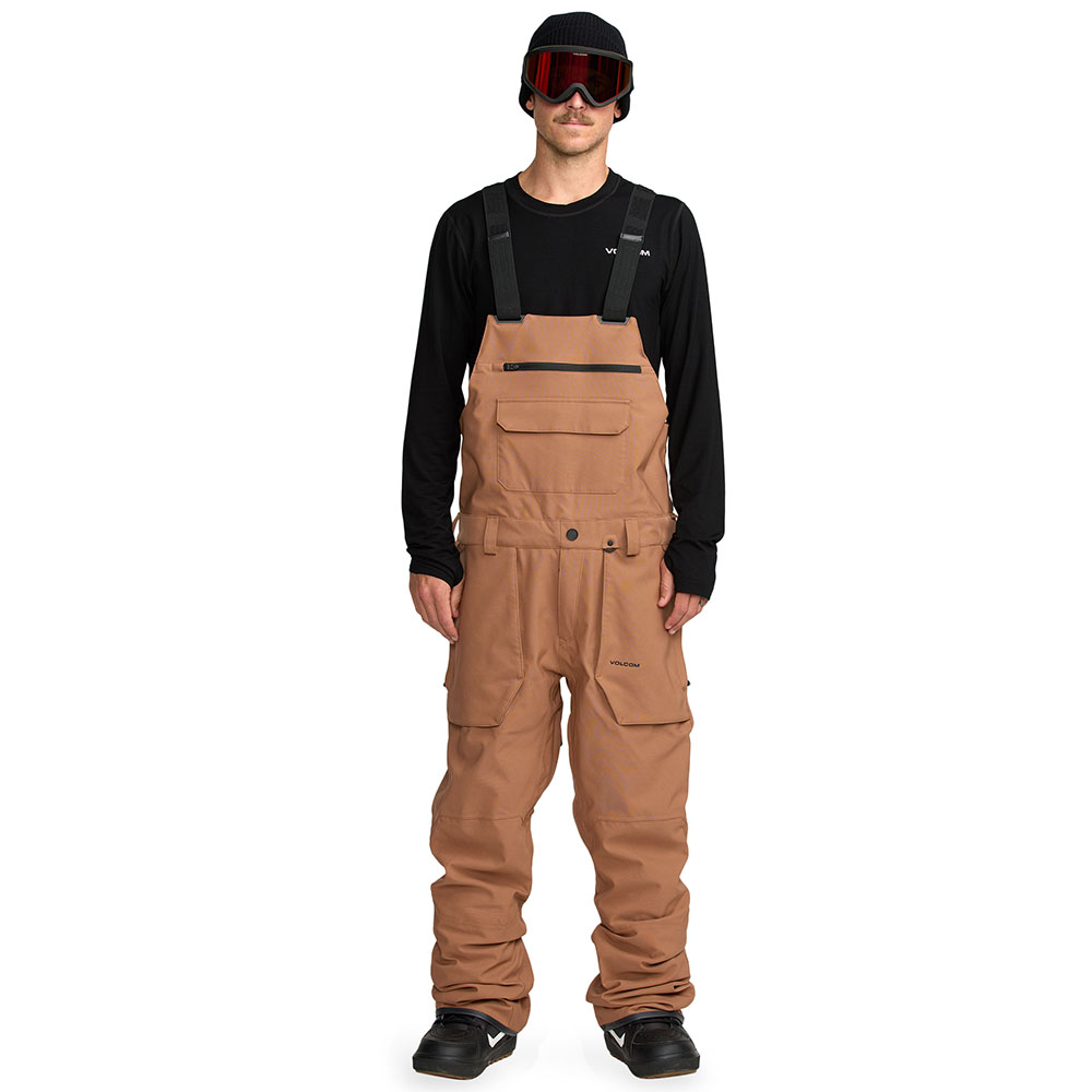 Volcom Roan Bib Suit Braun 2XL Mann von Volcom