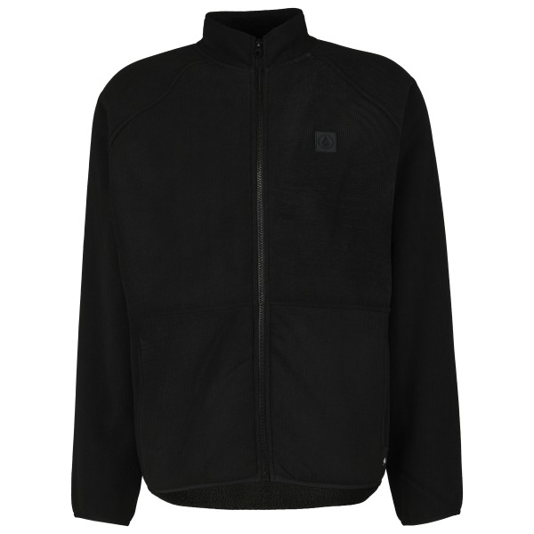 Volcom - Runtime Grid Zip - Fleecejacke Gr S schwarz von Volcom