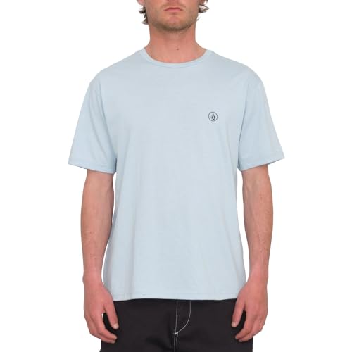Volcom T-Shirt Circle Blanks Celestial Blue Herren – Größe L – Blau von Volcom
