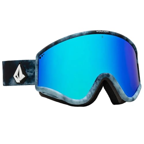 Volcom Unisex Erwachsene Yae Lagoon Tie-dye +Bl Sonnenbrille, Blue Chrome (Blau), Einheitsgröße von Volcom