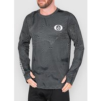 Volcom V-Science Crew Funktionsshirt black print von Volcom
