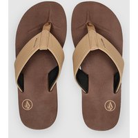 Volcom Victor Sandalen brown khaki von Volcom