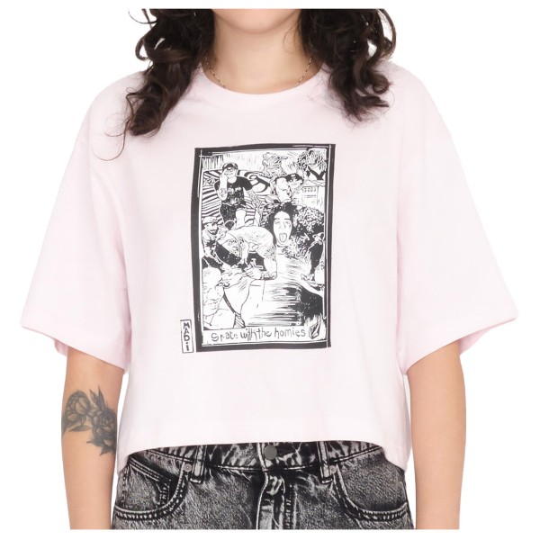 Volcom - Women's Drumstone Tee - T-Shirt Gr L;M;S;XL;XS weiß von Volcom