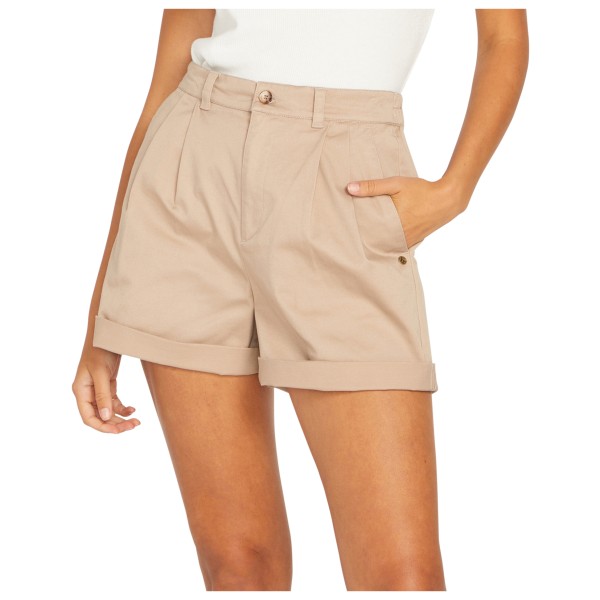 Volcom - Women's Frochi Trouser Short - Shorts Gr 25;26;27;28;29;30 beige von Volcom