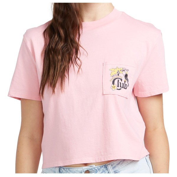 Volcom - Women's Pocket Dial Tee - T-Shirt Gr L rosa von Volcom