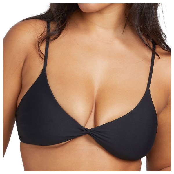 Volcom - Women's Simply Seamless V-Neck - Bikini-Top Gr L;M;S;XL;XS orange;schwarz von Volcom