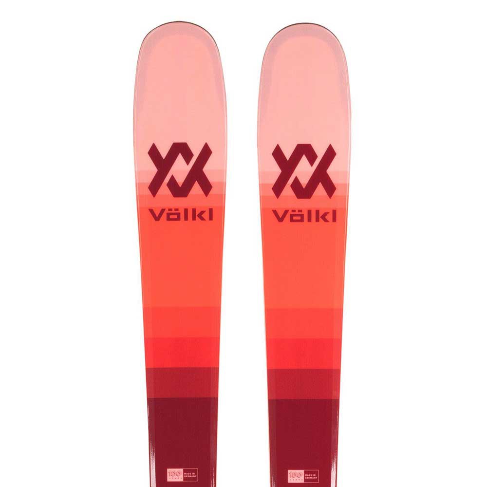 Volkl Blaze 82 W Vmotion1 Alpine Skis Rot 166 von Volkl