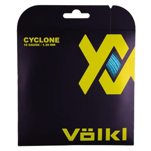 Volkl Cyclone Tennissaite, 16 g, Neonblau von Volkl