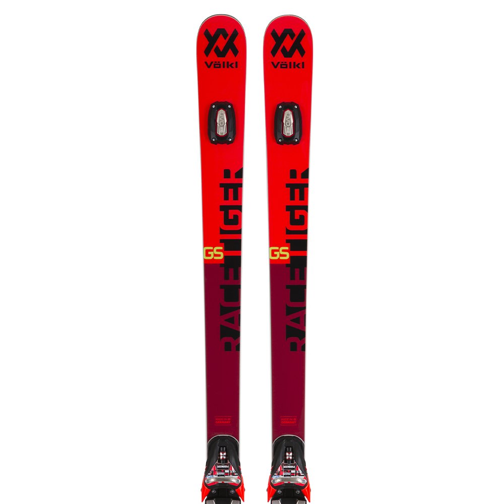 Volkl Racetiger Gs R Wc 30 Alpine Skis Rot 188 von Volkl