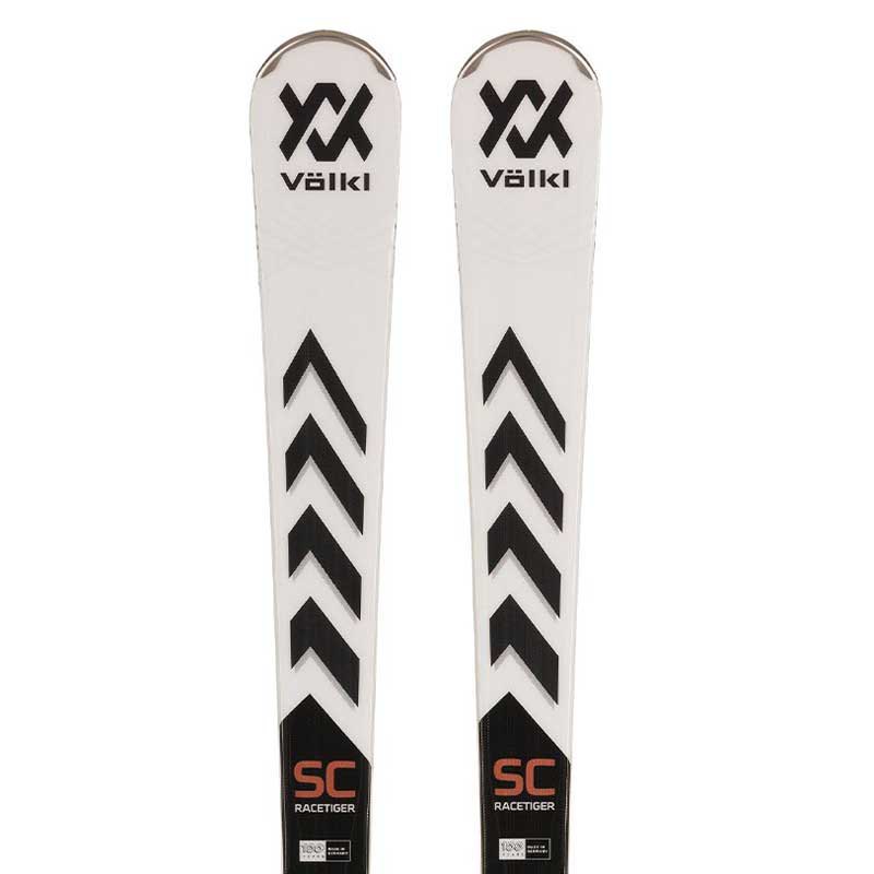 Volkl Racetiger Sc White+vmotion 10 Gw Alpine Skis Durchsichtig 158 von Volkl