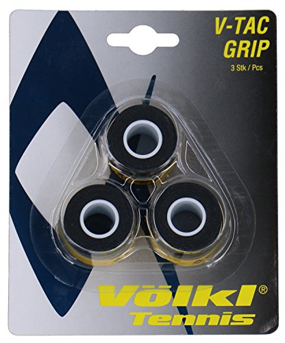 Volkl V-Tac Tennisgriff, 3 Stück, Unisex, schwarz von Volkl
