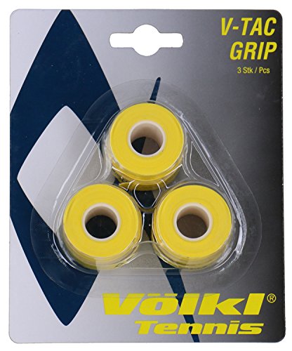 Volkl V-Tac Tennisgriff, 3 Stück, gelb von Volkl