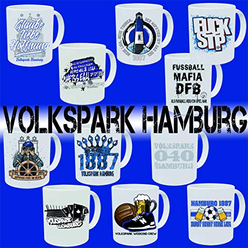 11er Tassen Set Volkspark Hamburg von Volkspark Hamburg Streetwear