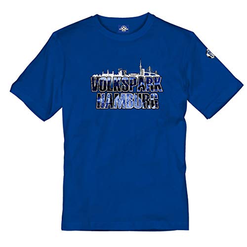 Shirt Volkspark Skyline Blau XL von Volkspark Hamburg Streetwear
