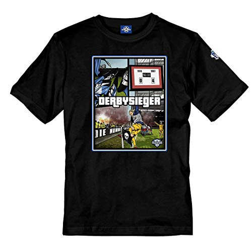 Volkspark Hamburg HS Derbysieger Comic Schwarz 4XL von Volkspark Hamburg Streetwear