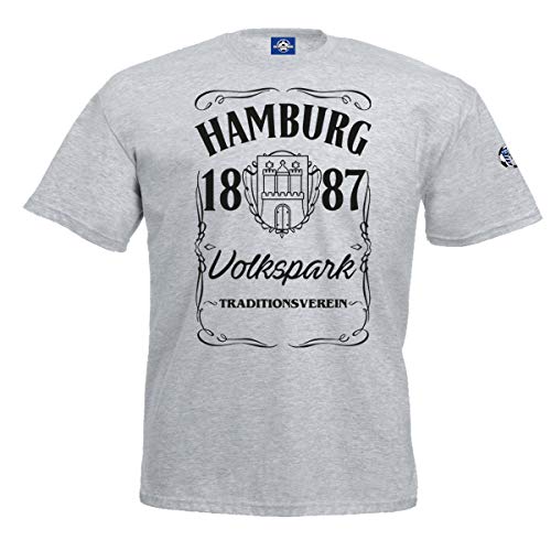 Volkspark Hamburg Herren T-Shirt Jack 5XL Grau von Volkspark Hamburg Streetwear