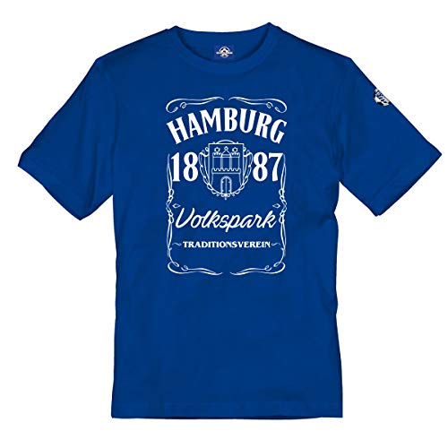 Volkspark Hamburg Herren T-Shirt Jack L Blau von Volkspark Hamburg Streetwear