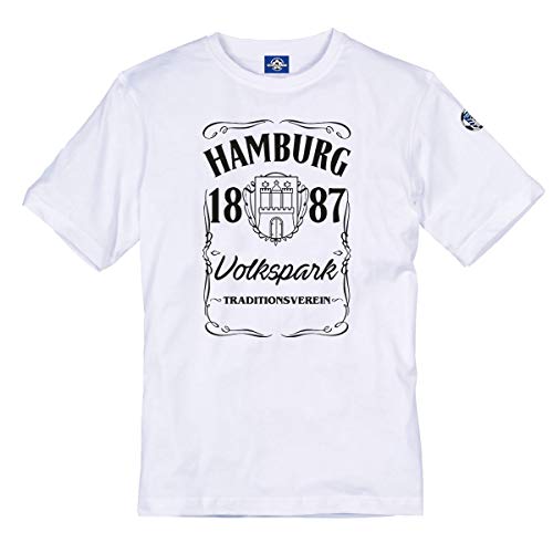 Volkspark Hamburg Herren T-Shirt Jack XL Weiß von Volkspark Hamburg Streetwear