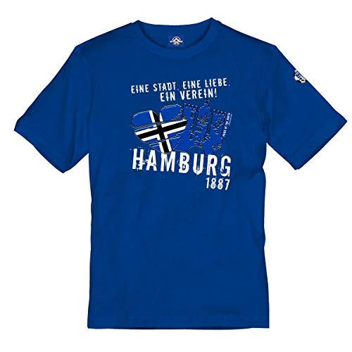 Volkspark Hamburg Kinder T-Shirt Eine Stadt Blau 116 von Volkspark Hamburg Streetwear