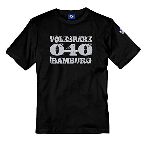 Volkspark Hamburg Streetwear T-Shirt Volkspark 040 Schwarz XXL von Volkspark Hamburg Streetwear