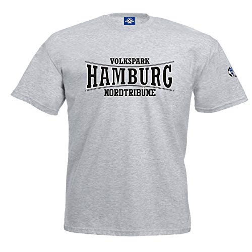 Volkspark Hamburg T-Shirt Nordtribüne Grau 5XL von Volkspark Hamburg Streetwear