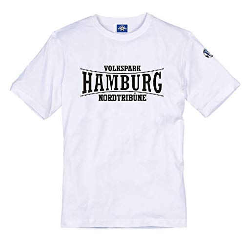 Volkspark Hamburg T-Shirt Nordtribüne Weiß M von Volkspark Hamburg Streetwear