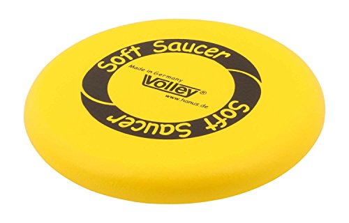 VOLLEY ELE Soft Saucer - Frisbee für Kinder - 250 mm - Gelb von Volley