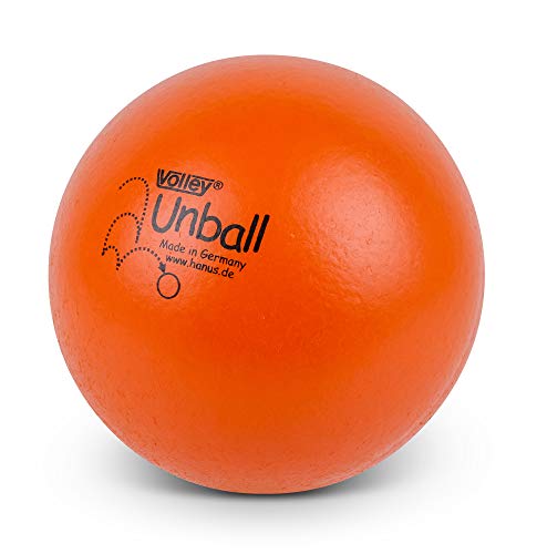 Volley ® Unball 210 mm - 240 Gramm - orange - Gut springend - ELE´Elefantenhaut von Volley