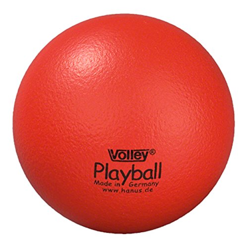 Volley Softball aus Schaumstoff mit Elefantenhaut, ø 16 cm - rot von Volley