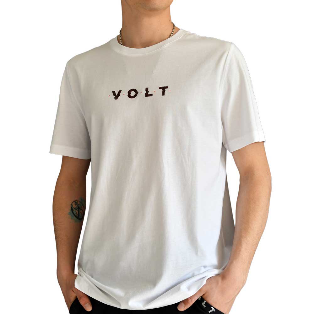 Volt Padel Casual Short Sleeve T-shirt Weiß L Mann von Volt Padel
