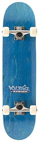 Voltage Graffiti Logo Blue Complete Skateboard - 7.5 inch von Voltage