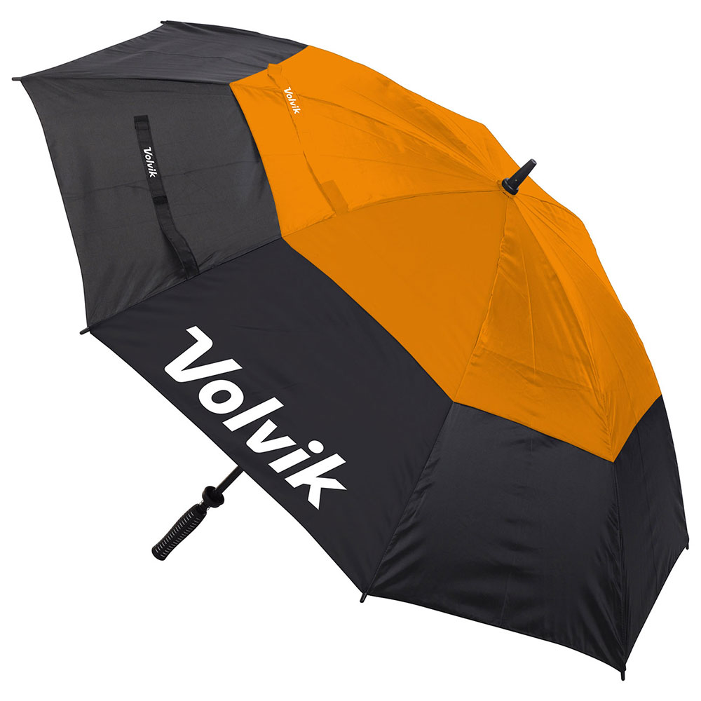 'Volvik Golf Regenschirm 64" schwarz/orange' von Volvik