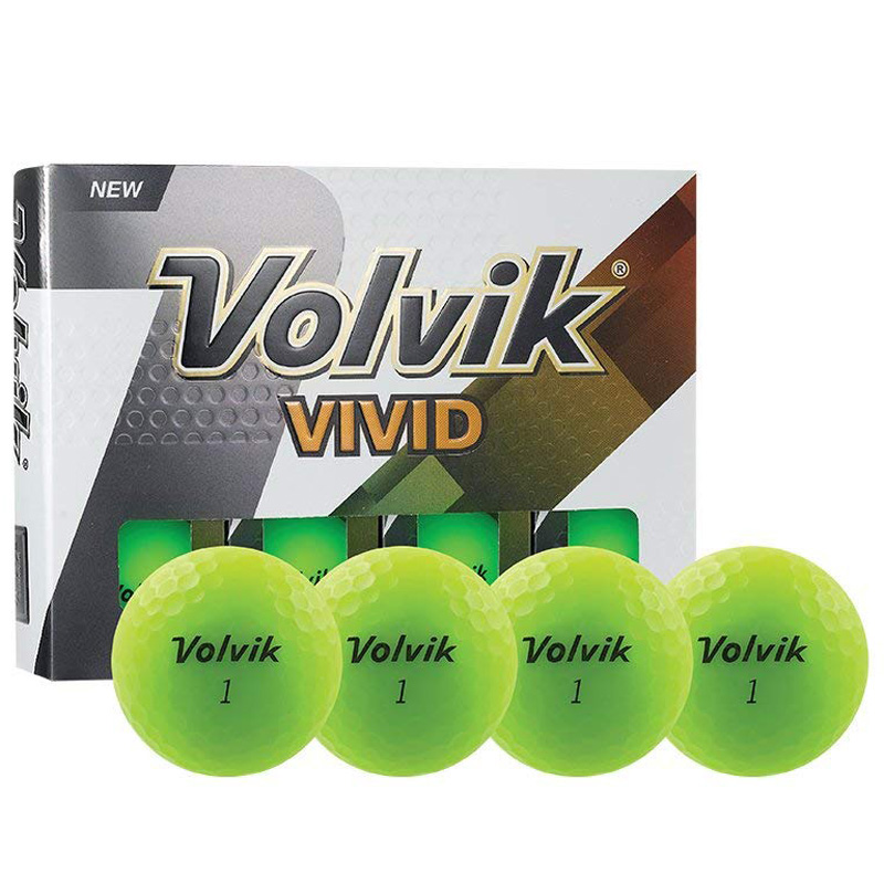 'Volvik Vivid Golfball 12er Pack grÃ¼n' von Volvik