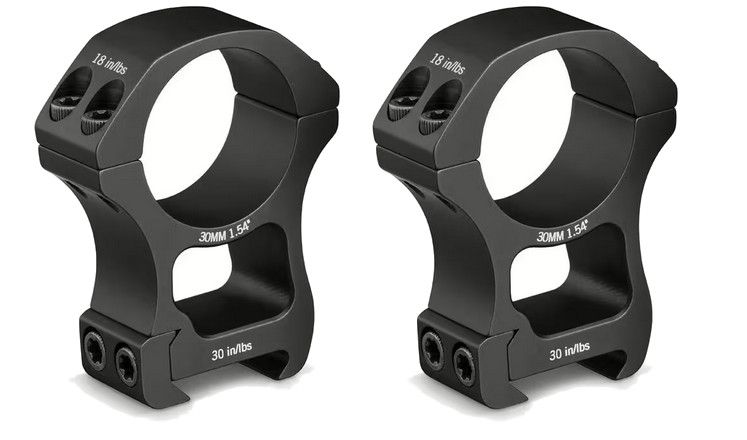 Vortex Pro Series 30 mm Ringe Extra Hoch von Vortex
