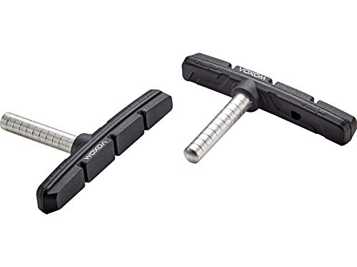 Voxom Bremsschuhe MTB Brs24 Cartridge, 2 Stück, Cantilever Basis-Set, 718000138 Bremsen/bremsbeläge, schwarz, One Size von Voxom