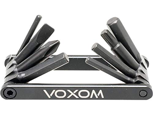 Voxom Multifunktionswerkzeug WKl7 schwarz, 8 Funktionen Werkzeug, One Size von Voxom