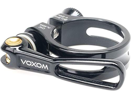 Voxom Sattelklemme Sak1 schwarz, 31,8mm, inkl. Schnellspanner, 31,8 mm von Voxom