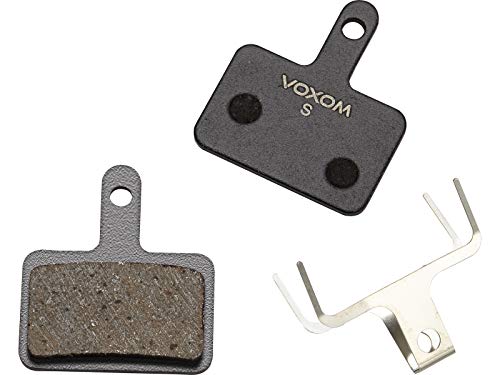 Voxom Scheibenbremsbeläge Bsc2 Shimano Deore 2 Stück, 718000146 Bremsen/bremsbeläge, schwarz, One Size von Voxom