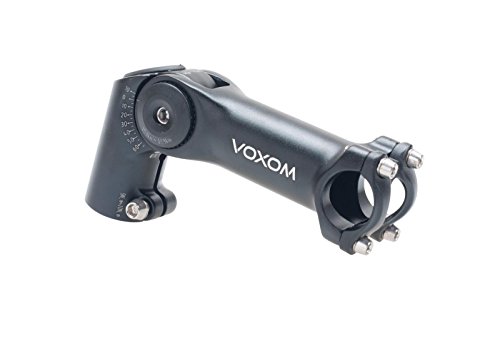 Voxom Vorbau Vb3 schwarz, 25,4mm, 120mm höhenverstellbar, -10/+65, 25,4mm/120mm Länge von Voxom