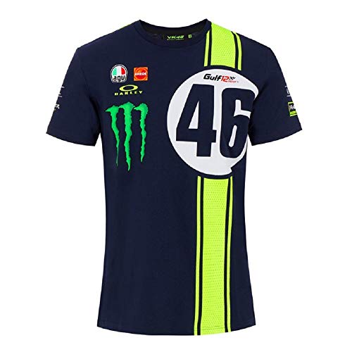 Valentino Rossi T-Shirts Replica 46 Abu Dhabi,Mann,S,Blau von Valentino Rossi