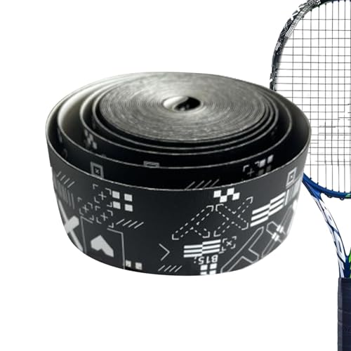 Vuggdt Kopfschutz für Tennisschläger, 5 m, weicher TPU-Kopfschutz – Tennisschläger-Zubehör, Badmintonschlägerschutz, Aufkleber für Paddel, Tennisschläger von Vuggdt