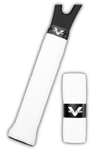 Vulcan Sporting Goods Co. Unisex-Erwachsene V050-W Schlagband, Weiß, Vulcan 0.50mm Bat Grip von Vulcan Sporting Goods Co.