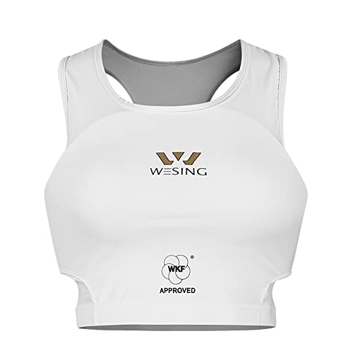 Wesing Karate Brustschutz WKF Approved Women Brustschutz - XL von W WESING