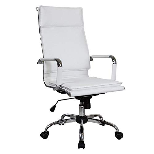 Computerstuhl, drehbarer Gaming-Stuhl mit Liegefunktion, ergonomischer Bürostuhl aus PU-Leder, höhenverstellbar, drehbarer Chef-Computerstuhl für Büro, Besprechungsraum (Farbe: Khaki) To pursue von WADRBSW