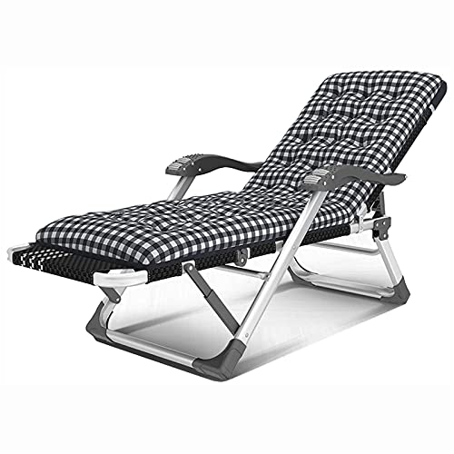 Lounge Chair, Zero Gravity Klappsessel Ms Recliner Sessel mit verdickten und verbreiterten Aluminiumbeinen, Tragkraft bis zu 300 kg, für Wohnzimmer, Terrasse, Außenbereich (Farbe: B) To pursue von WADRBSW