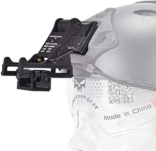 SBGJMY Nachtsichtbrille (NVG) Rhino Halterung für PVS-7 PVS-14 Nachtsichtgerät Passend für Mich Fast M88 Tactical Helm Installation von SBGJMY