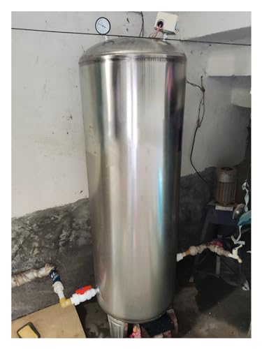 Pressure Tank 60 100 160 200 250 300 L Brunnen-Drucktank-Set – Edelstahl-Wasserdrucktanks für Wasser/Brunnenpumpe, vertikale/horizontale Wasserspeicherblase für Druckwassersystem ( Color : Vertical , von WAHHWF