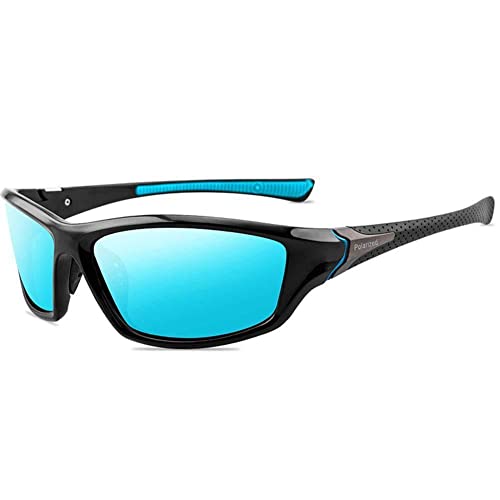 WAITLOVER Polarisierte Nachtsicht-Sport-Sonnenbrille, polarisierte Angelbrille, Sommer, Outdoor, HD-Schutzbrille, UV-Klettern von WAITLOVER